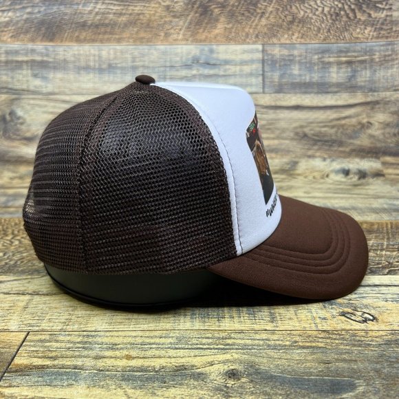 When Harry Met Sally Mens Trucker Hat Brown Snapback Nora Ephron 1989 Rom Com - Picture 4 of 8